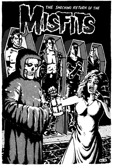 Misfits art by Neil McAllister